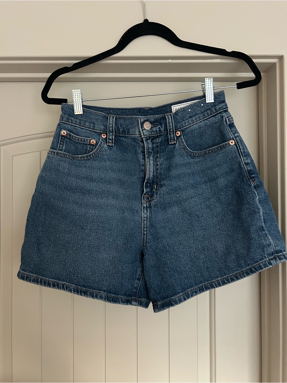 Gap High-Rise Blue Denim Shorts Size 27 Size 4